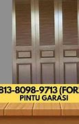 Harga Pintu Garasi